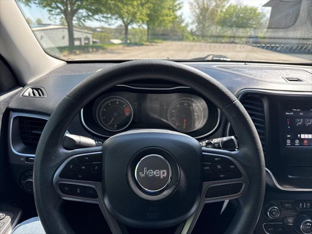 used 2021 Jeep Cherokee car, priced at $17,982
