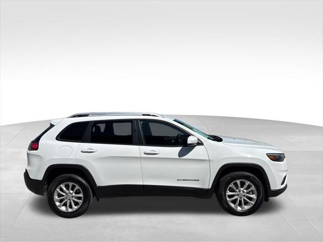used 2021 Jeep Cherokee car, priced at $17,982