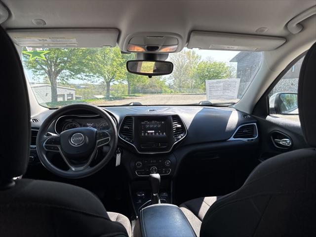 used 2021 Jeep Cherokee car, priced at $17,982