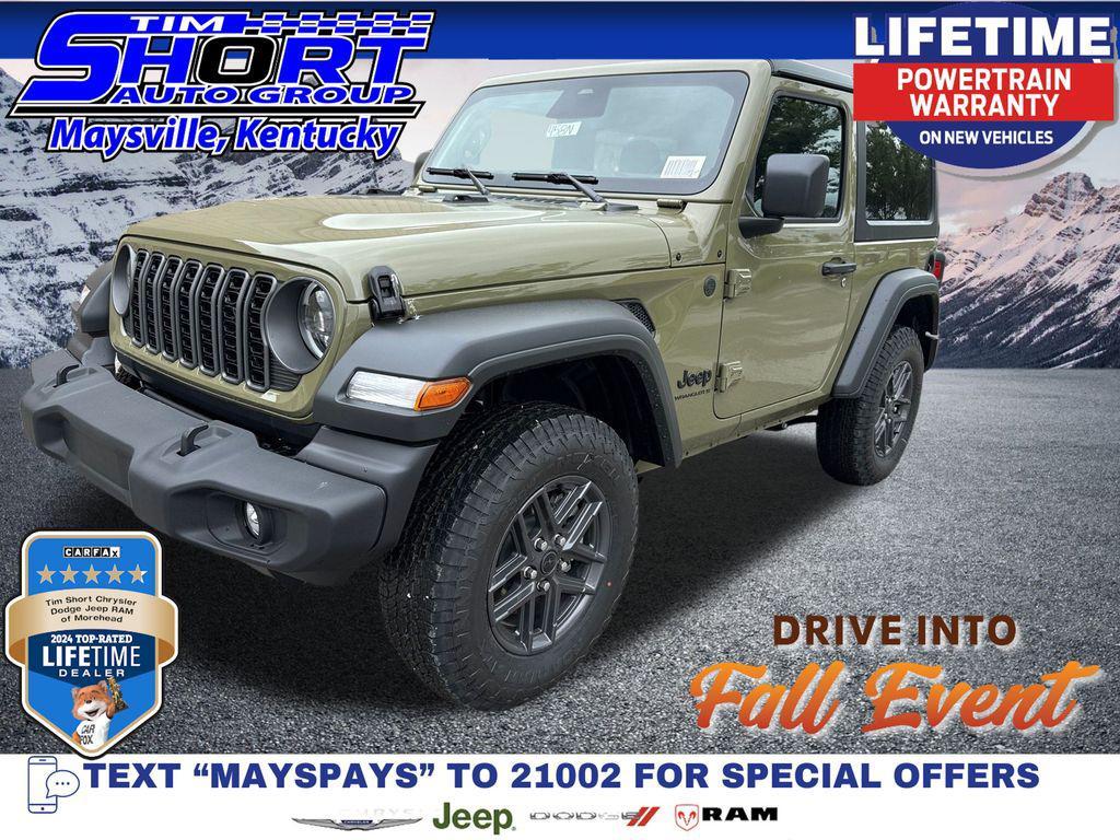new 2025 Jeep Wrangler car, priced at $37,197