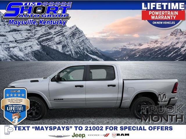 new 2025 Ram 1500 car, priced at $49,057