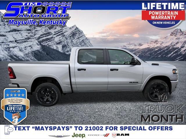 new 2025 Ram 1500 car, priced at $49,057