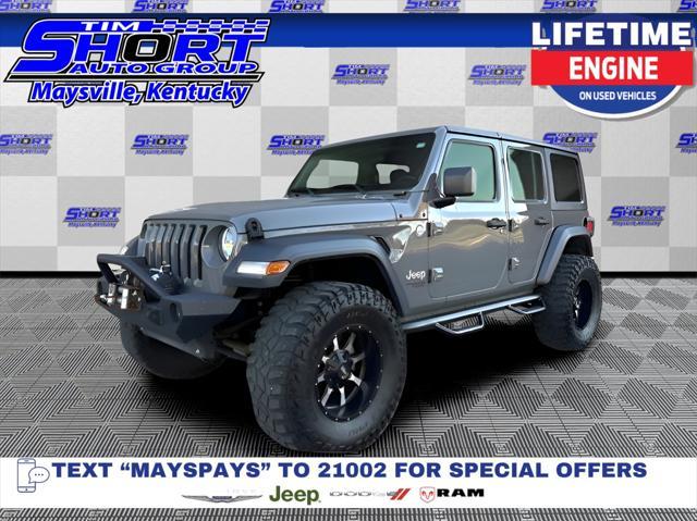 used 2019 Jeep Wrangler Unlimited car, priced at $23,999