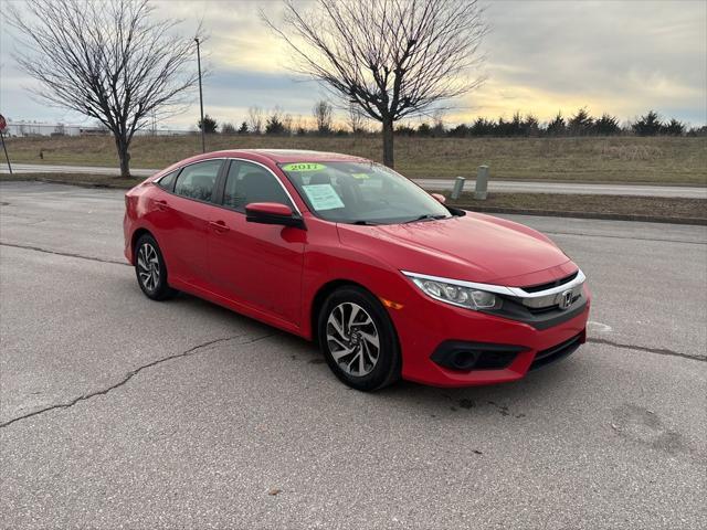 used 2017 Honda Civic car, priced at $17,500