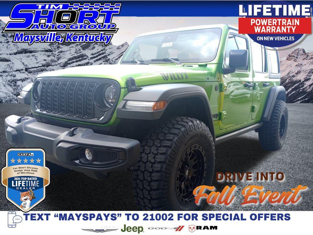 new 2025 Jeep Wrangler car, priced at $48,045