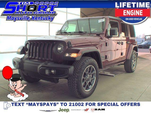 used 2021 Jeep Wrangler Unlimited car, priced at $26,500