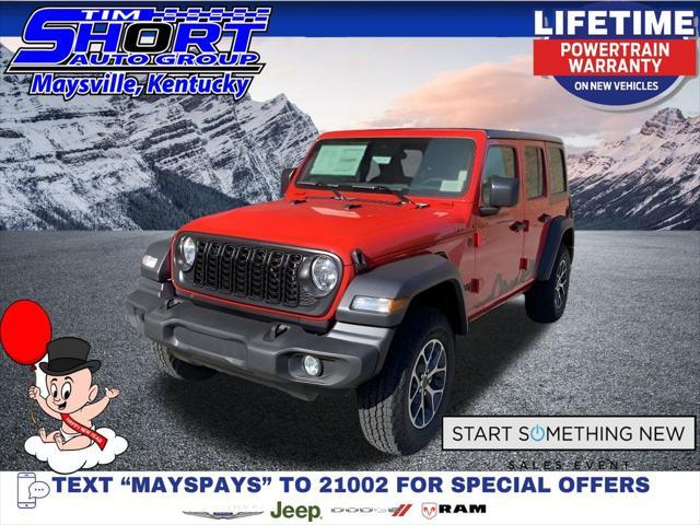 new 2024 Jeep Wrangler car, priced at $40,911