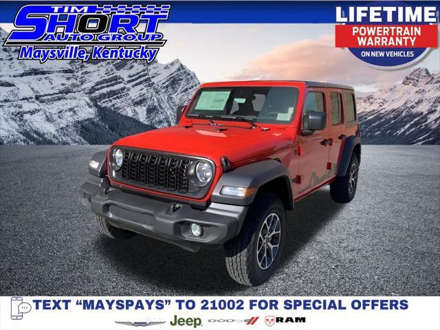 new 2024 Jeep Wrangler car, priced at $40,349