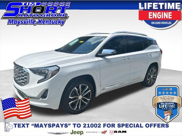 used 2020 GMC Terrain car, priced at $19,999