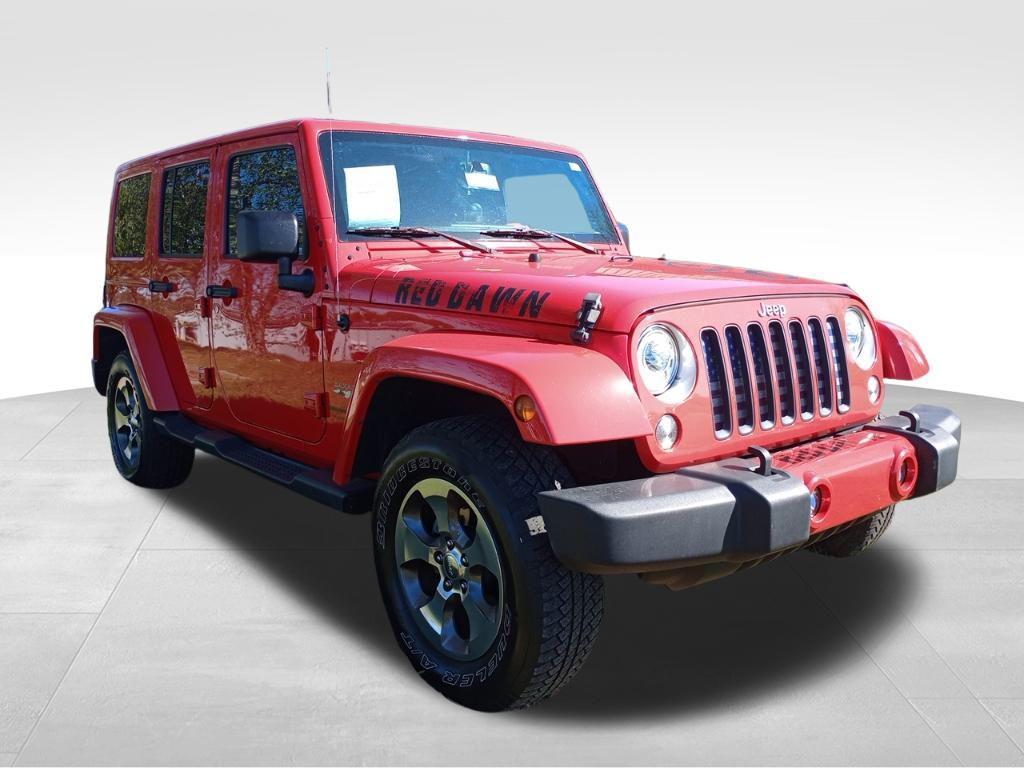 used 2018 Jeep Wrangler JK Unlimited car, priced at $17,400