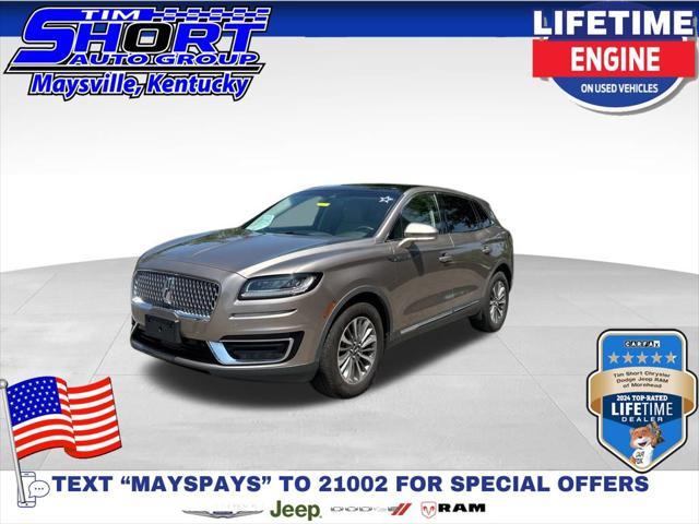 used 2019 Lincoln Nautilus car, priced at $17,999