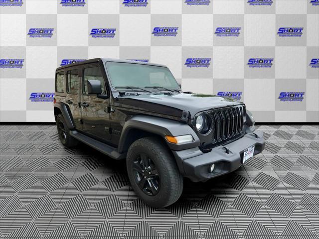 used 2021 Jeep Wrangler Unlimited car, priced at $28,456