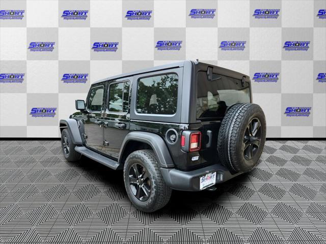 used 2021 Jeep Wrangler Unlimited car, priced at $28,456