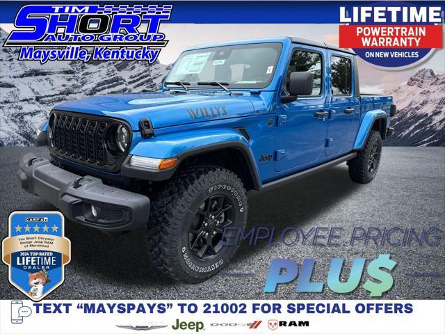 new 2025 Jeep Gladiator car, priced at $41,157