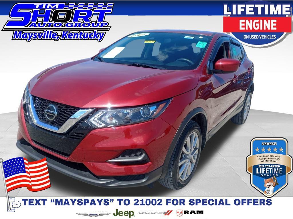 used 2021 Nissan Rogue Sport car, priced at $19,999