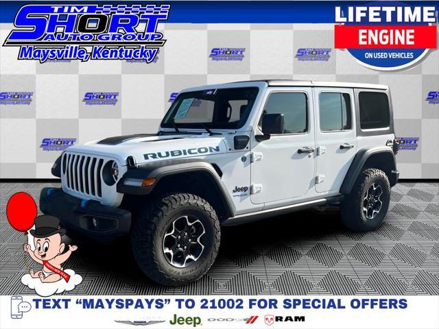 used 2022 Jeep Wrangler Unlimited 4xe car, priced at $30,999