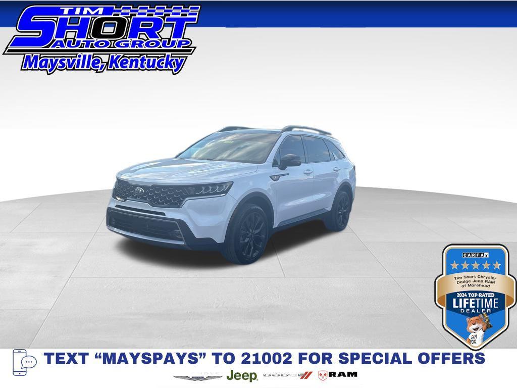 used 2021 Kia Sorento car, priced at $19,987