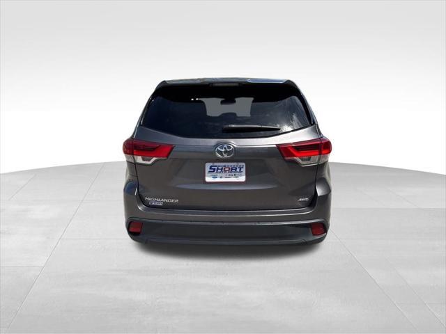 used 2019 Toyota Highlander car, priced at $18,742