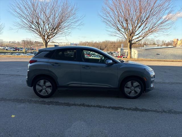 used 2021 Hyundai Kona EV car, priced at $15,999