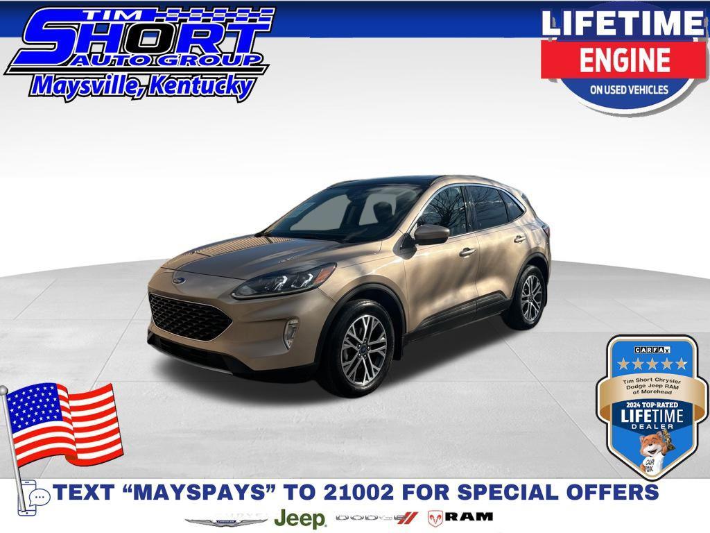 used 2021 Ford Escape car, priced at $18,999