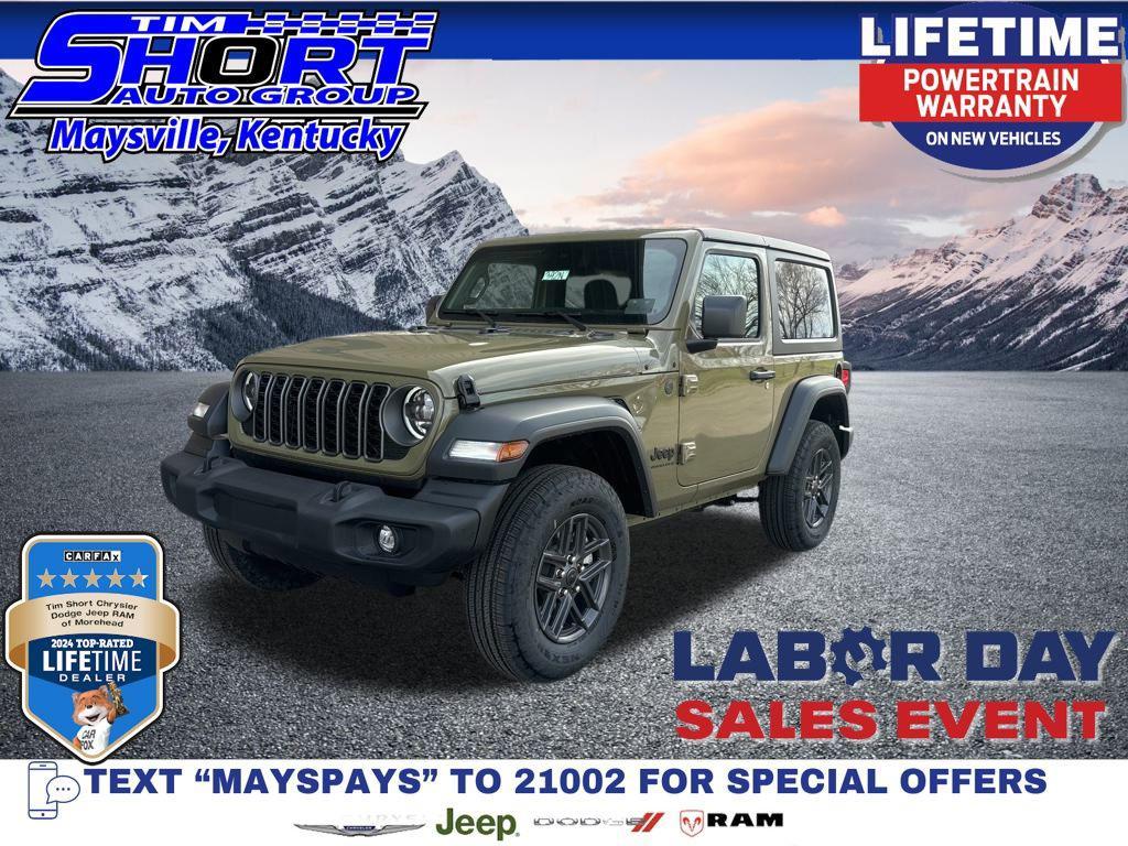 new 2025 Jeep Wrangler car, priced at $36,599