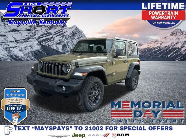 new 2025 Jeep Wrangler car, priced at $36,387