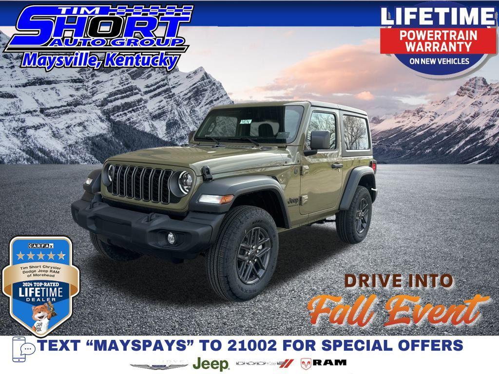 new 2025 Jeep Wrangler car, priced at $35,227