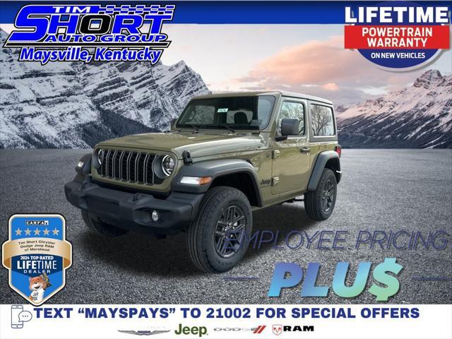 new 2025 Jeep Wrangler car, priced at $35,387