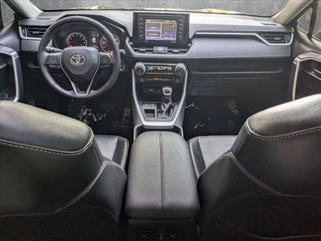 used 2021 Toyota RAV4 car, priced at $27,500