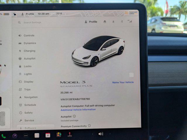 used 2020 Tesla Model 3 car, priced at $26,395