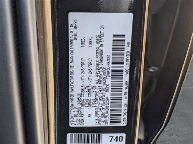 new 2025 Toyota Tacoma car, priced at $43,933