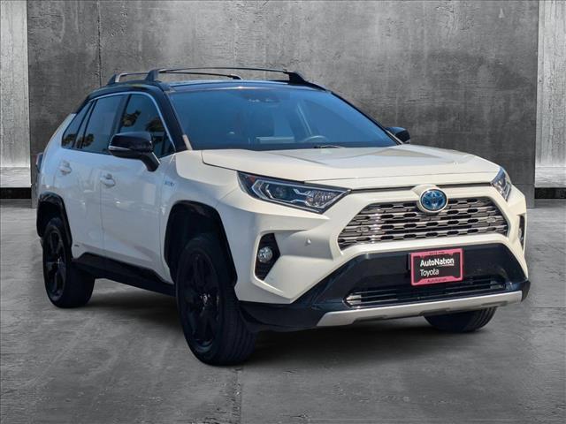 used 2021 Toyota RAV4 Hybrid car, priced at $35,056