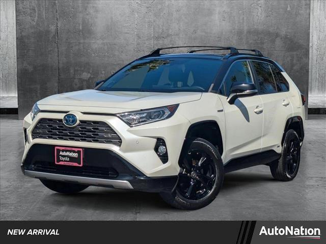 used 2021 Toyota RAV4 Hybrid car, priced at $35,056