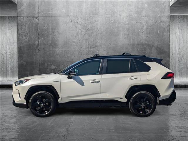 used 2021 Toyota RAV4 Hybrid car, priced at $35,056