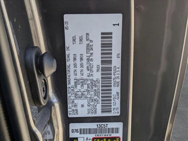 new 2025 Toyota Tundra car, priced at $51,398
