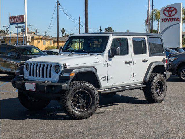 used 2018 Jeep Wrangler Unlimited car, priced at $27,137