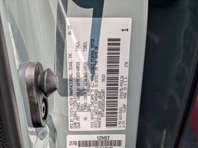 new 2025 Toyota Tundra car, priced at $59,813