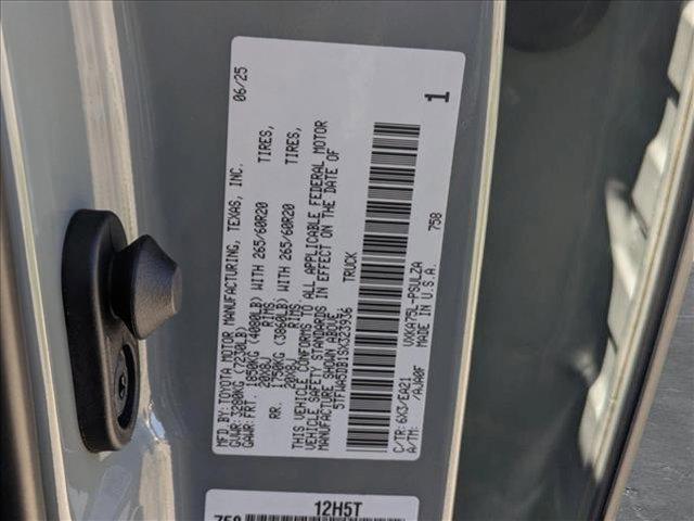 new 2025 Toyota Tundra car, priced at $58,600