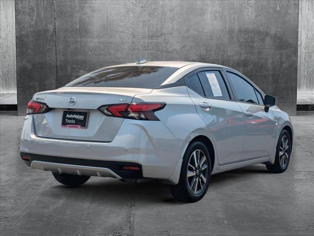 used 2022 Nissan Versa car, priced at $15,500