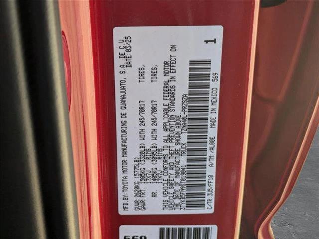 new 2025 Toyota Tacoma car, priced at $40,548