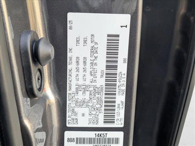 new 2026 Toyota Tundra car, priced at $72,258