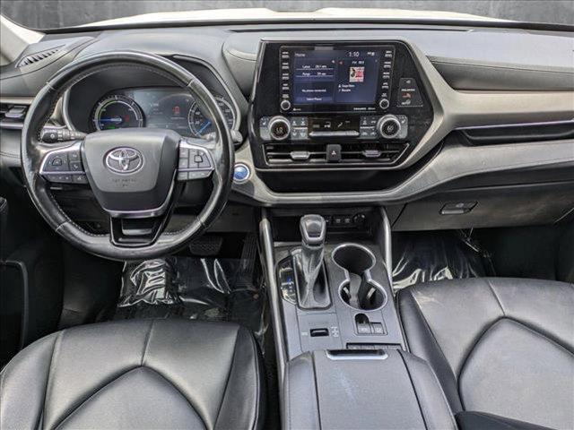 used 2021 Toyota Highlander Hybrid car, priced at $37,500