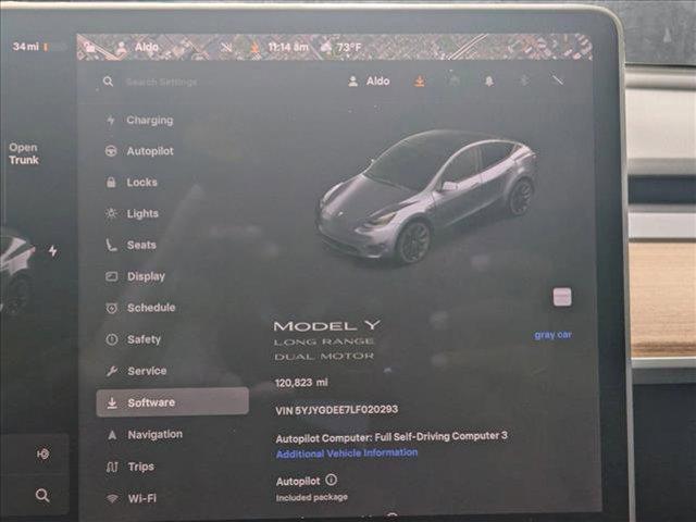 used 2020 Tesla Model Y car, priced at $20,500