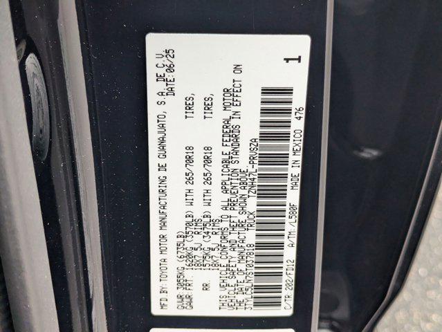 new 2025 Toyota Tacoma car, priced at $54,770