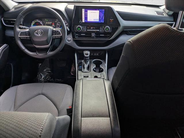 used 2023 Toyota Highlander Hybrid car, priced at $37,500