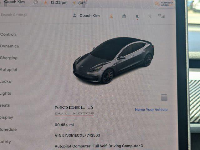 used 2020 Tesla Model 3 car, priced at $20,549