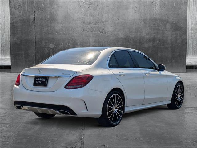 used 2015 Mercedes-Benz C-Class car, priced at $19,000