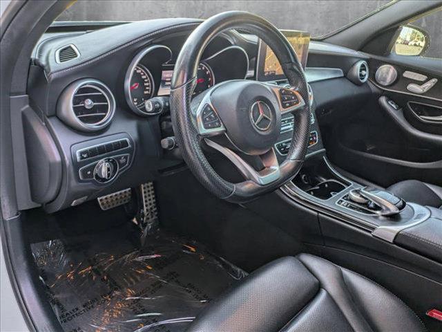 used 2015 Mercedes-Benz C-Class car, priced at $19,000