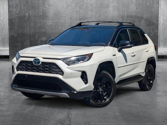 used 2020 Toyota RAV4 Hybrid car, priced at $25,000