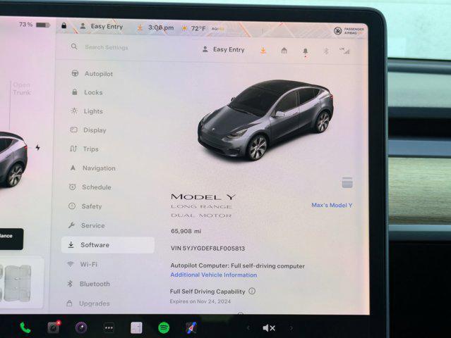 used 2020 Tesla Model Y car, priced at $28,595